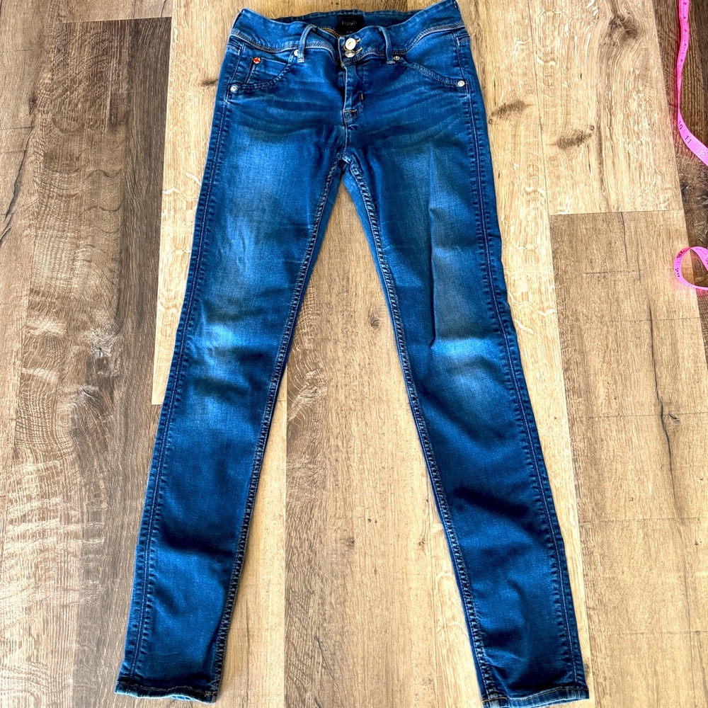 Hudson Collin Flap Skinny Low-rise Jeans size